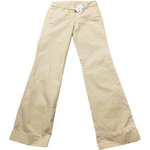𝅺J. CREW Trouser Pants-cuffed